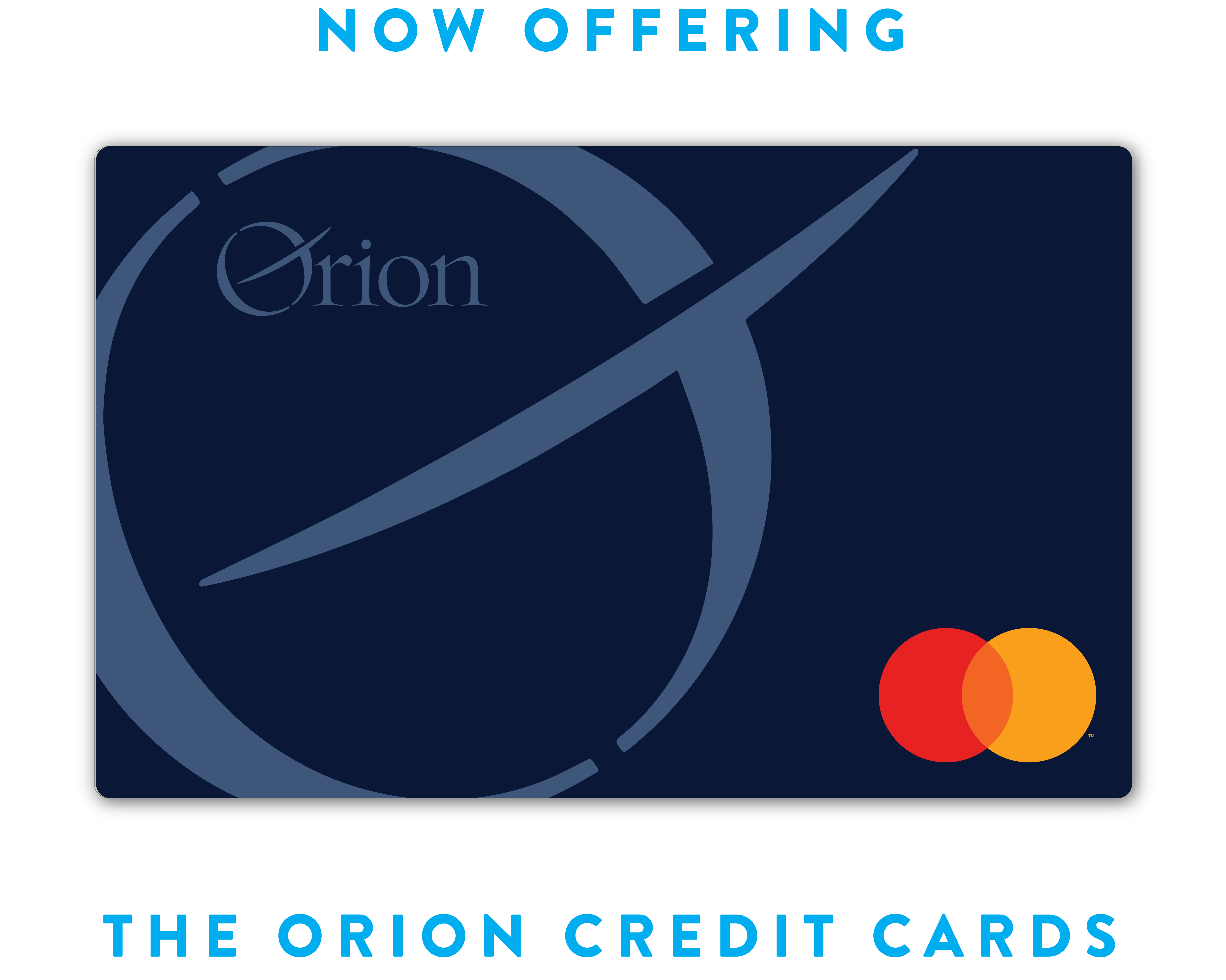 Orion Credit Card - Now Offering Lockup