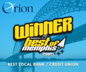 Best of Memphis Winner 2021 Best Bank Credit Union
