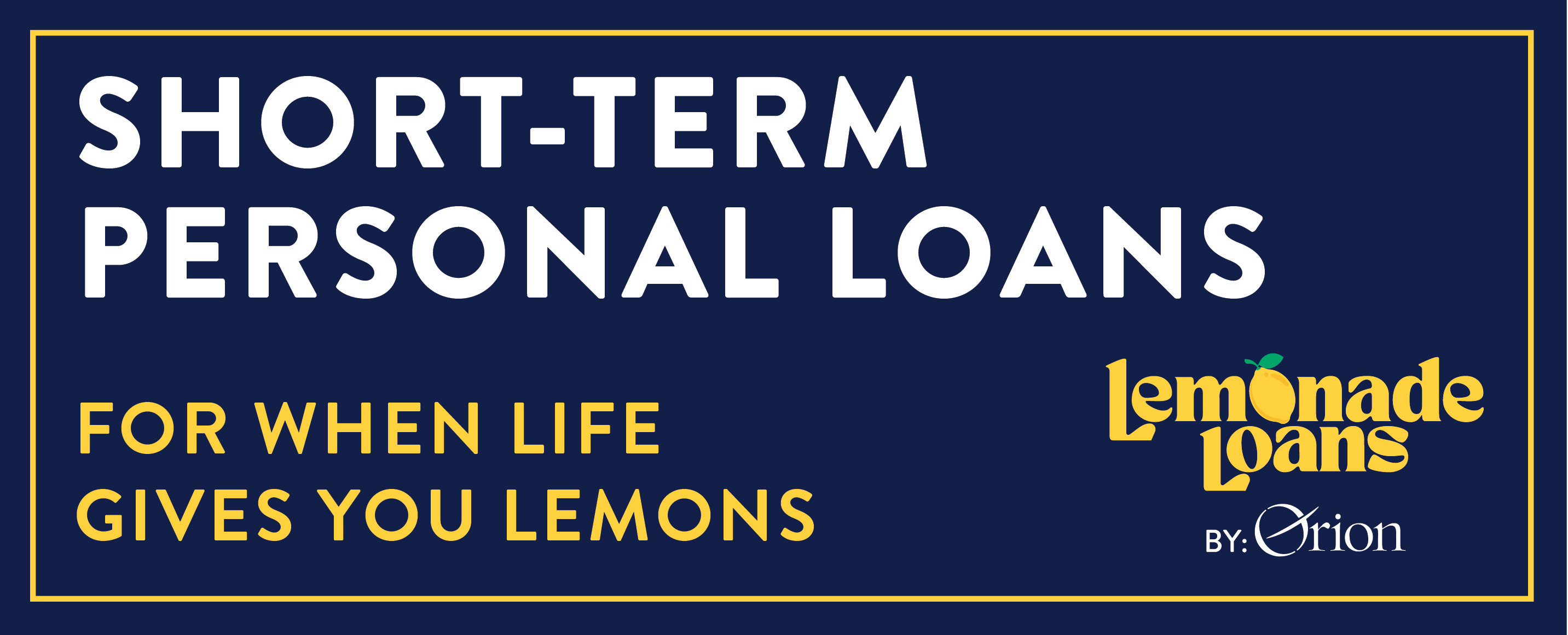 Short-term Personal Loans